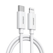 Kabel USB Joyroom Typ-C na Lightning 1.2m S-M430 biay do APPLE iPad 10.2 cala 2019