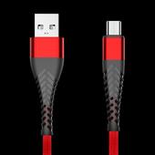 Kabel USB extreme Spider 3A 1,5m MicroUSB czerwony do SAMSUNG GT-C3350 Solid
