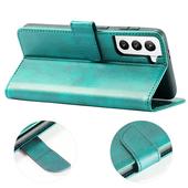 Pokrowiec etui z klapką na magnes Marva​ Wallet zielone MOTOROLA Edge 30 Neo / 2