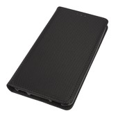 Pokrowiec etui z klapk Magnet Book czarne do Lenovo Moto E4 Plus