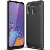 etui pancerne etui pancerne Karbon Case czarne do SAMSUNG Galaxy A30