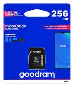 MicroSD 256GB Goodram class 10