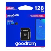MicroSD 128GB GOODRAM class 10