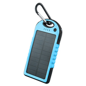 Power bank solarny Setty 5000mAh niebieski do Microsoft Lumia 535