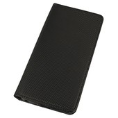 Pokrowiec etui z klapk Magnet Book czarne do LG G8X ThinQ