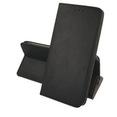 Pokrowiec etui z klapk Magnet Book czarne do LG Q51