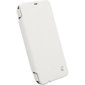 Pokrowiec etui Krusell FlipCover Malmo bia�e do Microsoft Lumia 640 Dual SIM