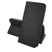 Pokrowiec etui z klapką Magnet Book czarne do MOTOROLA Edge 50 neo