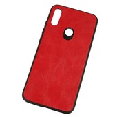 Pokrowiec etui Business Case czerwony do MOTOROLA Moto G8 Plus