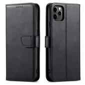 etui z klapk� etui z klapk� na magnes Marva​ Wallet czarne do MOTOROLA Moto G85 5G
