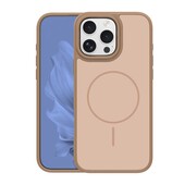 Pokrowiec Nak�adka Frame Thin Mag br�zowe do APPLE iPhone 16 Pro