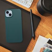 Pokrowiec Nakładka z matowego silikonu Back Case Matt ciemnozielone HUAWEI Nova Y70 / 4