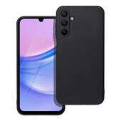 Pokrowiec Nak�adka z matowego silikonu Back Case Matt czarne do SAMSUNG Galaxy A15 4G