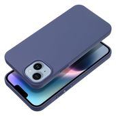 Pokrowiec Nakadka z matowego silikonu Back Case Matt granatowe do Honor X7a