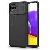 etui os�ana na aparat Nillkin Camshield czarne do SAMSUNG Galaxy A22 4G