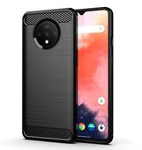 Pokrowiec etui pancerne Karbon Case czarne do OnePlus 7T