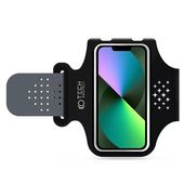 Pokrowiec opaska sportowa na rami Tech-Protect M1 czarna do APPLE iPhone 13 mini