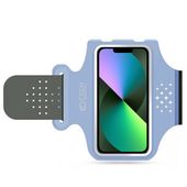 Pokrowiec opaska sportowa na rami Tech-Protect M1 niebieska do APPLE iPhone 14 Pro Max