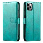 Pokrowiec etui z klapk na magnes Marva​ Wallet zielone do Oppo A98 5G