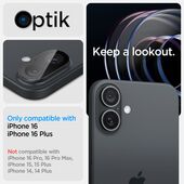 Szkło hartowane Osłona Aparatu Spigen Optik Glas.tr Camera Protector 2-pack  APPLE iPhone 16 / 9