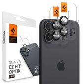 Szkło hartowane Osłona Aparatu Spigen Optik Pro Glas.tr Ez Fit Camera Protector 2-pack  APPLE iPhone 16