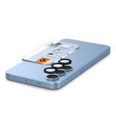 Szkło hartowane Osłona Aparatu Spigen Optik Pro Glas.tr Ez Fit Hd Camera Protector 2-pack czarne SAMSUNG Galaxy S25 Plus / 5