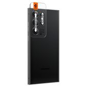 Szkło hartowane Osłona Aparatu Spigen Optik.tr Ez Fit Camera Protector 2-pack czarne SAMSUNG Galaxy S23 Ultra / 7