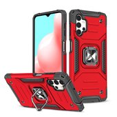 Pokrowiec etui pancerne Wozinsky Ring Armor czerwone do SAMSUNG Galaxy A32 5G