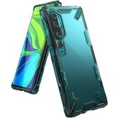 Pokrowiec etui Ringke Fusion X Zielone do Xiaomi Mi Note 10