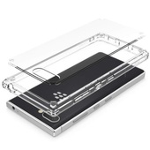 Pokrowiec etui Ringke Fusion Smoke Black BLACKBERRY Key2 / 3