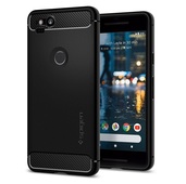 etui na ty� etui Spigen Rugged Armor czarne do Google Pixel 2