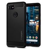 Pokrowiec etui Spigen Rugged Armor czarne do Google Pixel 2 XL