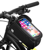 Uchwyt rowerowy Sakwa na ram Roswheel Sahoo 122053 5,7 czarna do Xiaomi Poco X5 Pro 5G