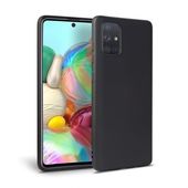 Pokrowiec Etui Silikonowe Tech-protect Icon Czarne do SAMSUNG Galaxy A12 2021