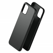 Pokrowiec Nakładka z matowego silikonu 3MK Matt czarna SAMSUNG Galaxy A20e