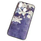 Pokrowiec etui Spring Flowers 3D niebieskie do SAMSUNG Galaxy A72