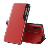 Pokrowiec etui Eco Leather View Case czerwone do SAMSUNG Galaxy A82 5G