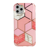 Pokrowiec etui Cosmo Marble Case rowe do SAMSUNG Galaxy S20+