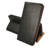 Pokrowiec etui skórzane Flexi Book Special czarne do SAMSUNG Galaxy S23 Plus