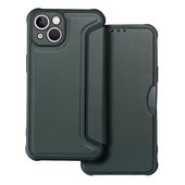 Pokrowiec etui z klapką RAZOR Book ciemnozielone do SAMSUNG Galaxy S23 Plus