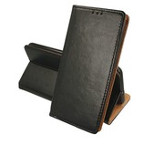 Pokrowiec etui skrzane Flexi Book Special czarne do SAMSUNG Galaxy S8