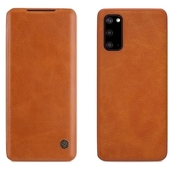 etui z klapk� etui sk�rzane NILLKIN Qin br�zowe do SAMSUNG Galaxy S20+