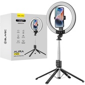 Statyw wysi�gnik selfie Blavec Lampa LED Selfie P-55 z Tripodem i Pilotem 2,3m do ALCATEL 1 2021