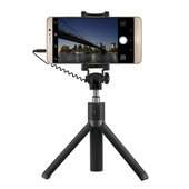 Statyw wysignik selfie Huawei AF14 Selfie Stick Statyw czarny do SAMSUNG Galaxy J1 (2016)