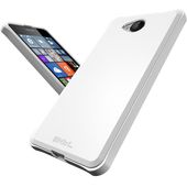 Pokrowiec etui case SHTL STRONG EDGES SMOOTH biały Microsoft Lumia 650 / 2
