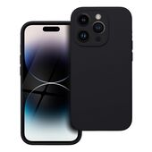 Pokrowiec etui Silicone 2mm czarne do APPLE iPhone 14 Pro