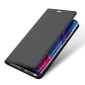 etui z klapk� etui book z podstawk� DuxDucis SkinPro szare do Xiaomi Mi 8