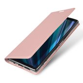 etui z kieszonk� etui book z podstawk� DuxDucis SkinPro r�owe do SONY Xperia 1