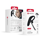 S�uchawka bluetooth Bluetooth Forcell Orion Plus BT 6.0 ENC czarna do SAMSUNG Galaxy A72 5G