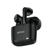 Słuchawki BWOO douszne bezprzewodowe bluetooth TWS czarne Infinix Smart 6 / 3